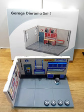 Diorama garage 1/43 with box