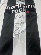 Signed Alan Shearer Newcastle