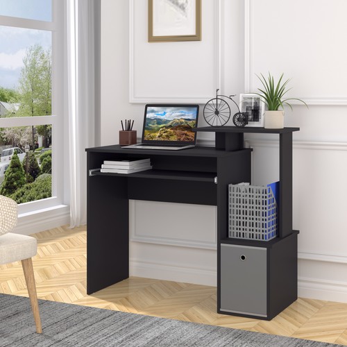 Computer desk with sliding - desk,