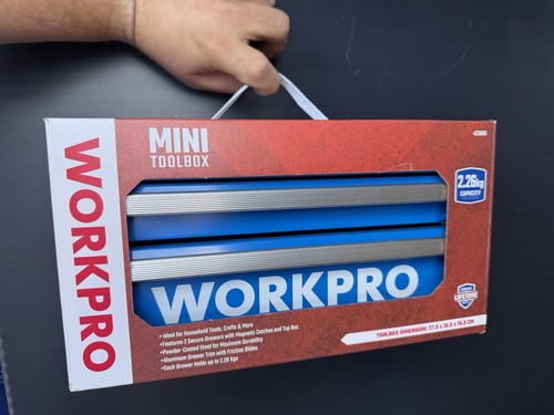 Workpro mini metal tool box - workpro,
