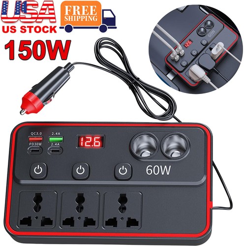 150w car power inverter 12v - car,