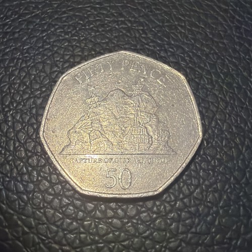 2008 50p coin - 2008,