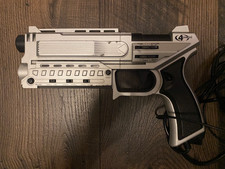 4Gamers Ballistic Light Gun PS1/PS2 PlayStation Gun Control - Lights up Untested