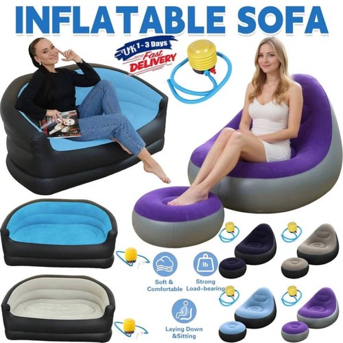 Inflatable folding lazy sofa - inflatable,