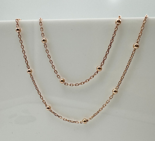 9ct rose gold silver - 9ct, on