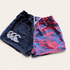 Canterbury Classic Rugby Shorts – Men’s Size 32 – Navy & Pink/Blue Half-and-Half