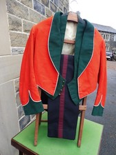 1937 British Indian army 14 Punjab Reg officers dress jacket /waistcoat