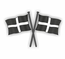 Cornish Double Flag Sticker