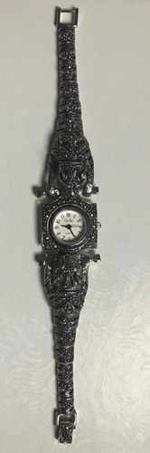 Marcasite ladies wrist - marcasite,