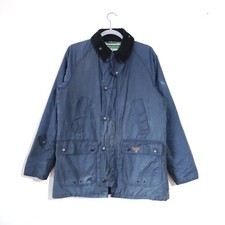 Barbour Beacon Wax Jacket Navy Blue Mens Medium Lingmell AW18 Outdoor Heritage