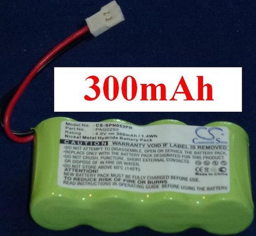 Battery 300mah type pag0250 - type,