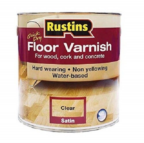 Rustins floor varnish - floor,