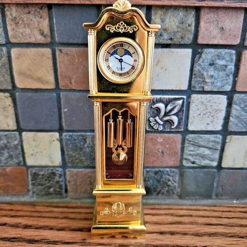Vtg bulova mini grandfather - vtg,