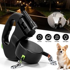 Retractable Lead Leash Double