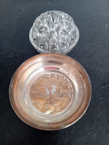Vintage clear glass - french, 19