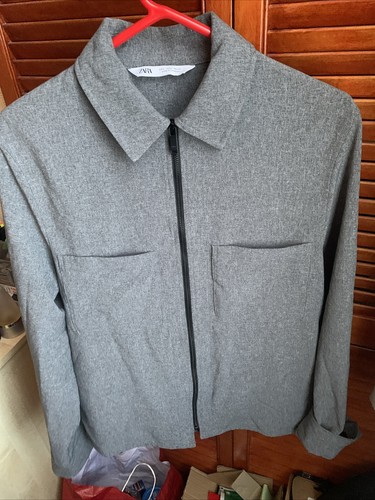 Zara zip light jacket over - up,