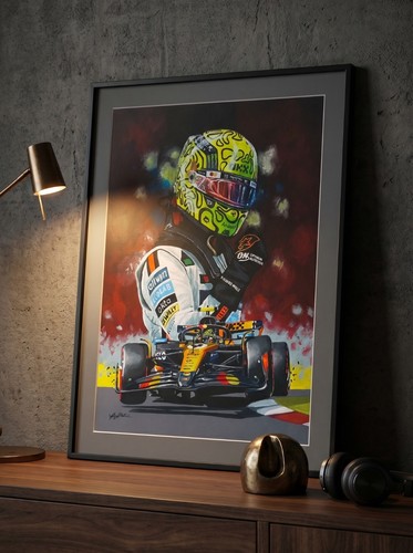 Lando norris 2025 - a3, print