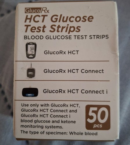 Hct glucose test strips - hct,