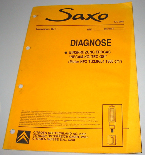 Werkstatthandbuch citroen saxo - citroen,