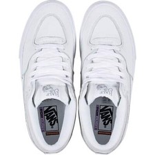 Vans White Half Cab Skate Shoes Daz White/White