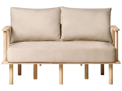 Seater fabric sofa beige - 2,