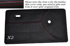 RED STITCH 2X FRONT DOOR CARDS
