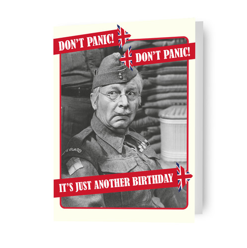 Birthday card dad army - birthday,