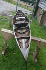 Eton built antique whiff sculling boat