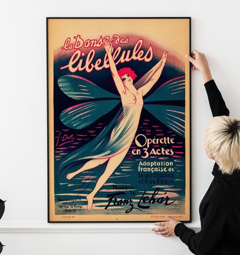 1920s french theatre poster - theatre,