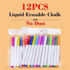 12 Colour Liquid Chalk Pens