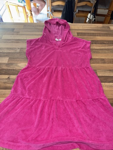 Girls pink towelling - pink,