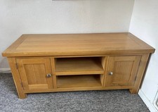 Beautiful thick Solid Oak TV