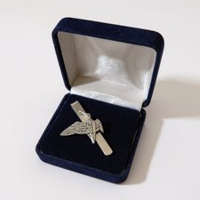 Woodcock Pewter Tie Clip Slide