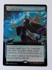 Arcane Denial - Extended Art - Foil - CMR - 630 - MTG 