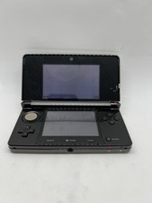 Nintendo 3DS Black & Grey Handheld Gaming System With Charger 5 Games Tested