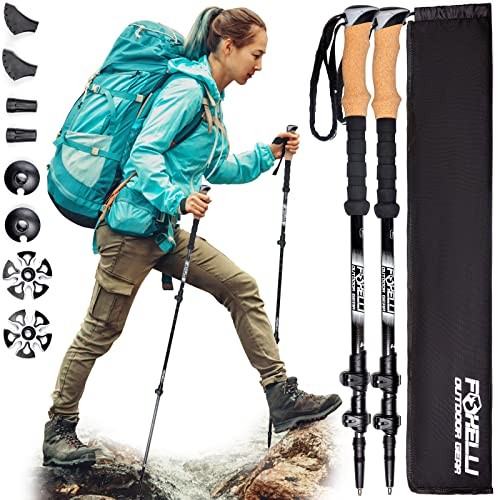 Carbon fiber walking poles - walking,