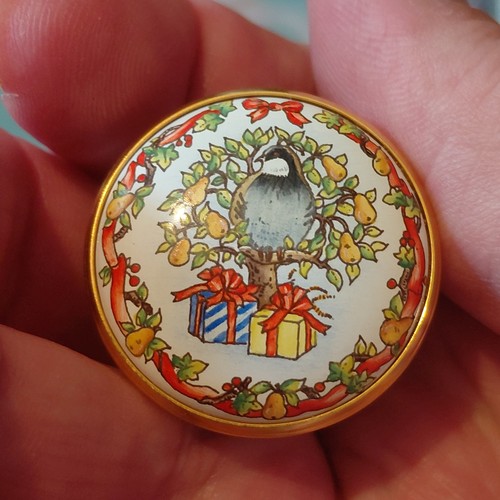 Halcyon days enamel trinket - halcyon,