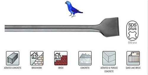 Heller sds plus - tile, chisel