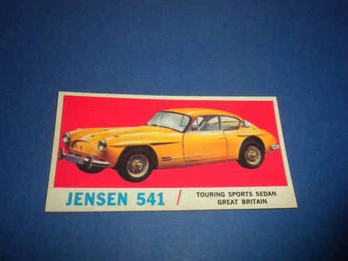 Sports cars card topps - cars,