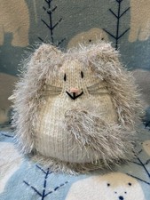 NEW HAND KNITTED FLUFFY CAT