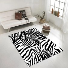 Zebra Pattern Rug, Zebra