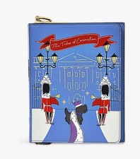 RADLEY Book Street The Tales Of Coronation Blue Leather Crossbody Bag New