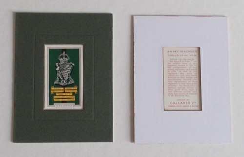 Cigarette card gallaher - cigarette, by