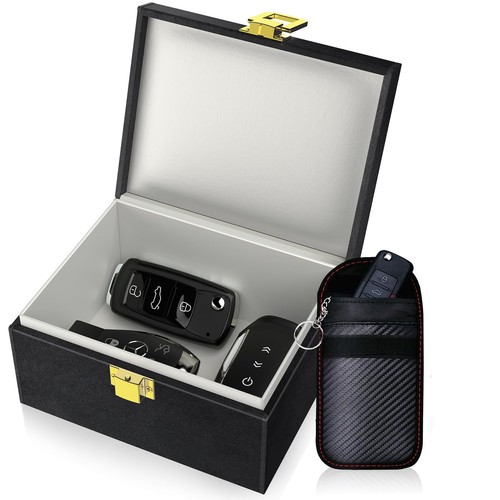 Faraday box car key signal - box,