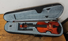 Robertson Half Size 1/2 Violin, with Bow and Hard Carry Case - Good Condition