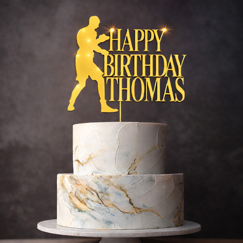 Personalised boxing acrylic - boxing,