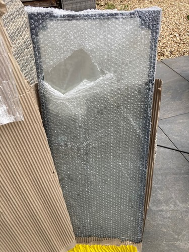 Double glazed frosted satin - double,