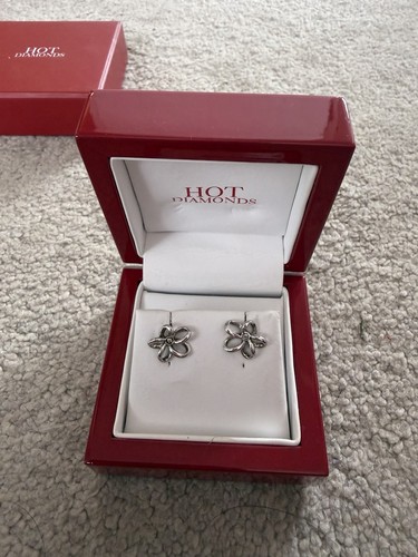 Hot diamonds earrings floral - hot,