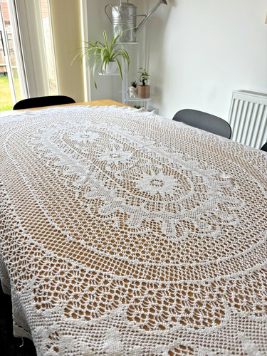 Vintage crochet lace - vintage,
