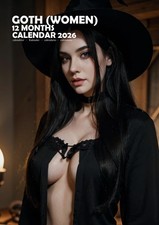Goth Women 2026 Calendars (A3)